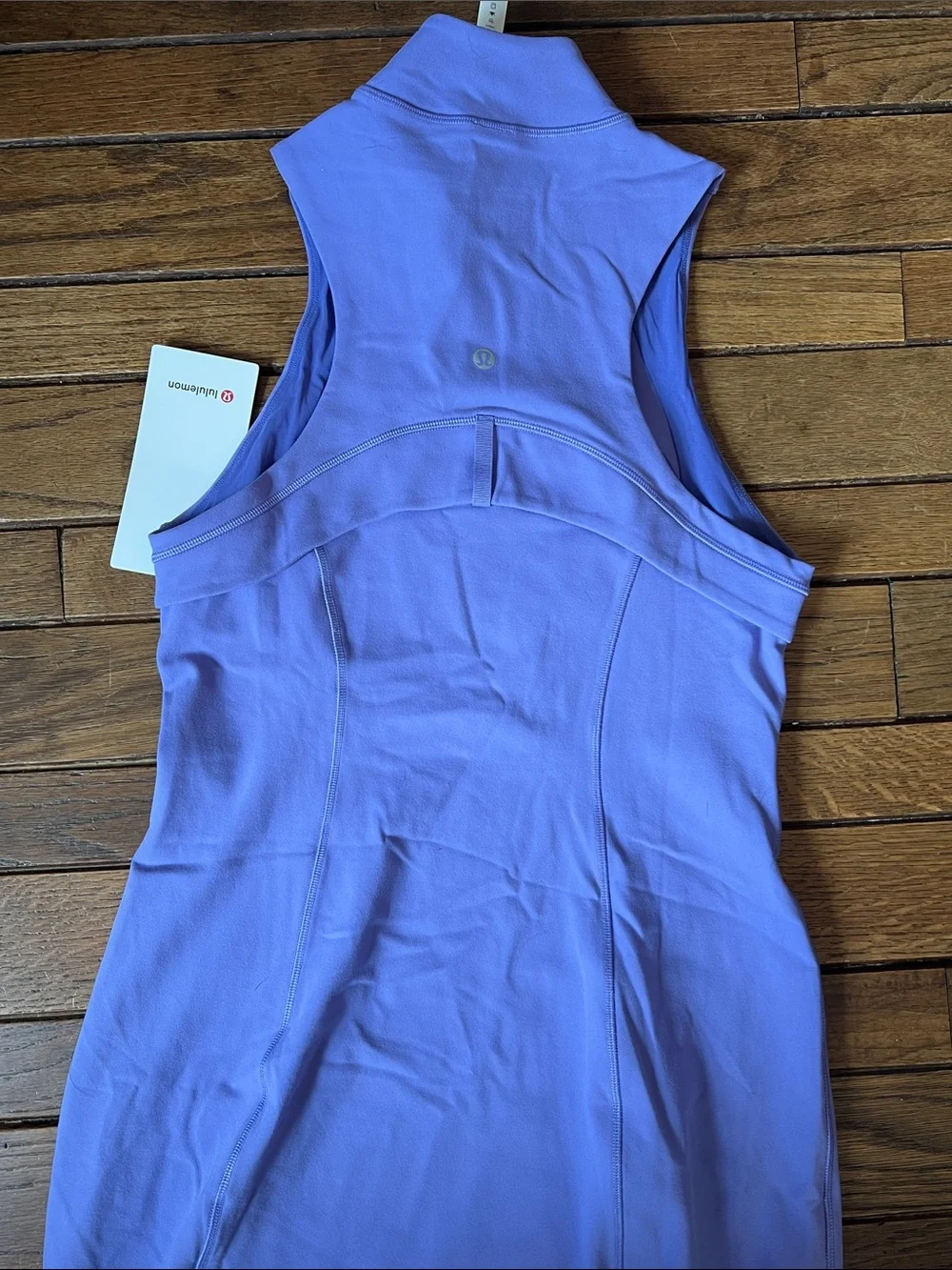 Lululemon Dark Lavender Purple Define Sleeveless Dress Size 8 NWT